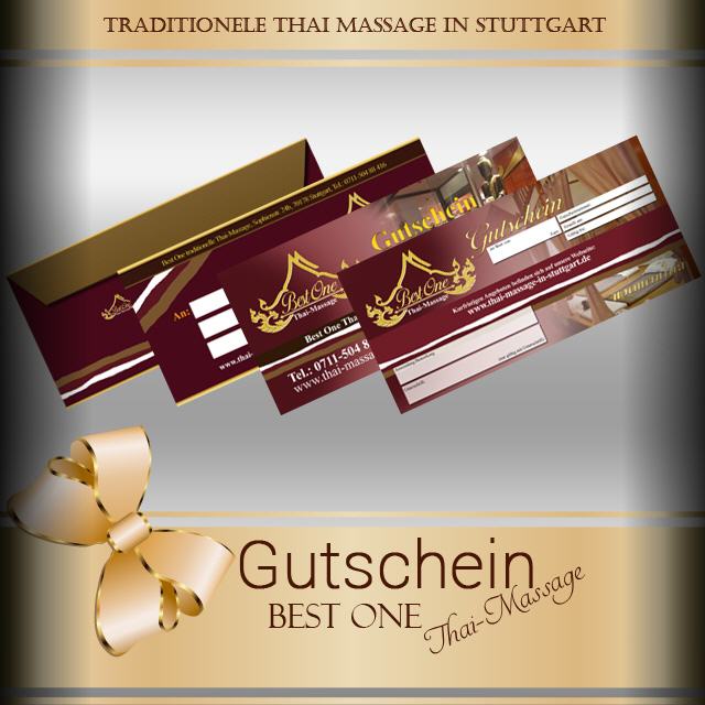 BEST ONE Massage Gutschein